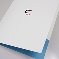 ポケットフォルダー制作事例｜株式会社 conol 様